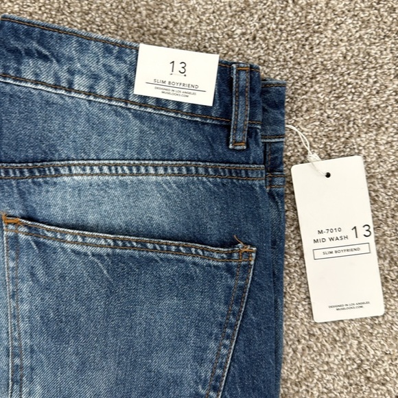 Muselooks Slim Boyfriend mid wash jeans - Picture 7 of 8